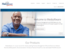 Tablet Screenshot of medsoftware.com
